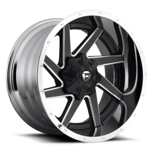 Fuel Off Road Wheels 31 Renegade_22x12_Matte-blk-w-Chrome-Lip_A1_500