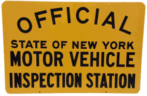 NYS inspection station