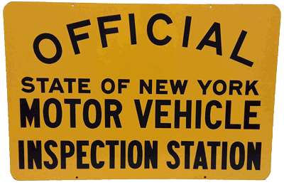 NYS inspection station