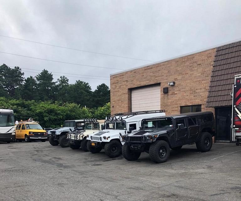 hummers at TLC Auto Truck Repair Center