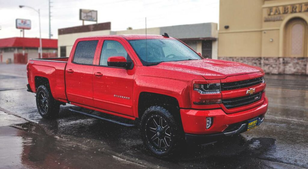 Red Pickup Truck