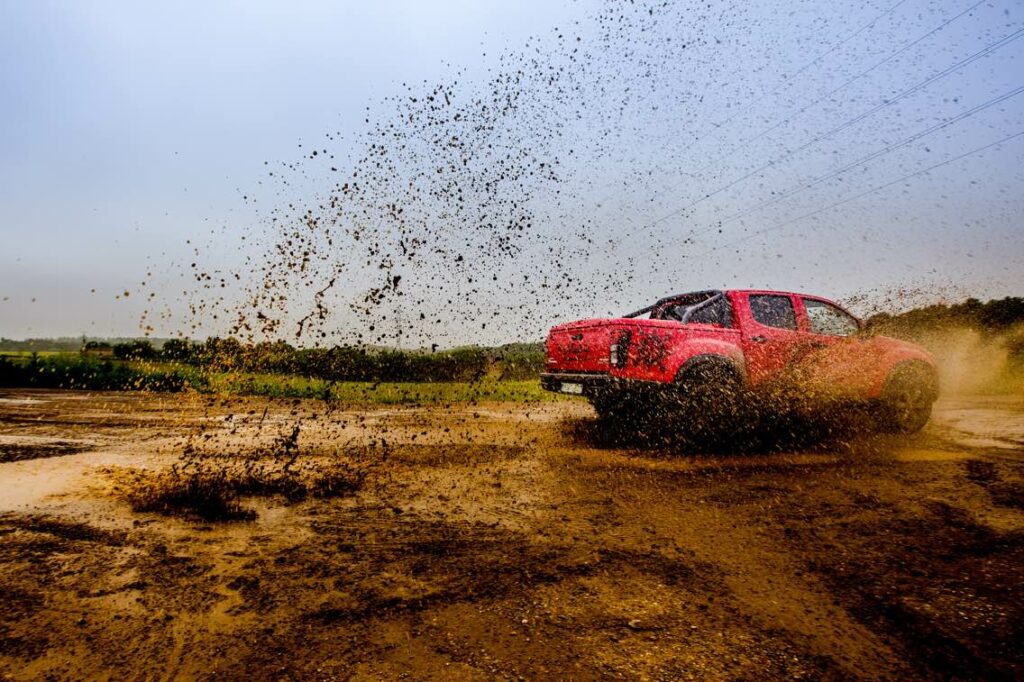 Red Pickup Truck