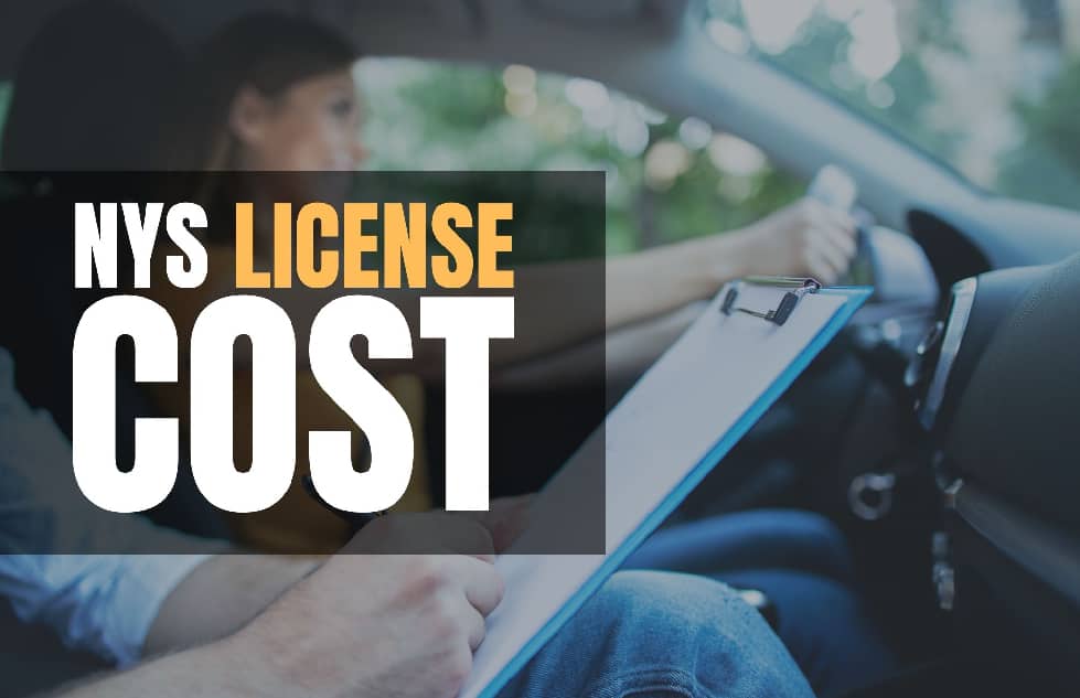 nys license cost