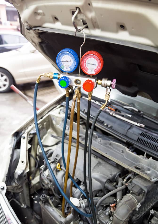 heating and air conditioning repair for cars