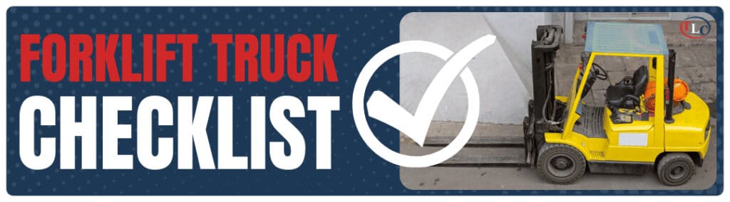 checklist forklift truck