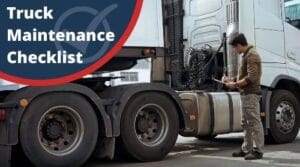 checklist truck maintenance