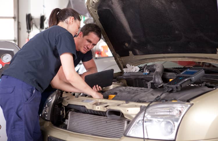 Tune-up car service