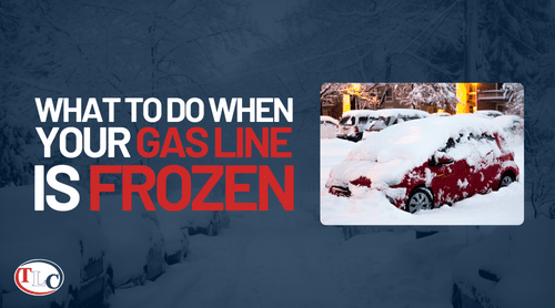 what to do when your gas line is frozen