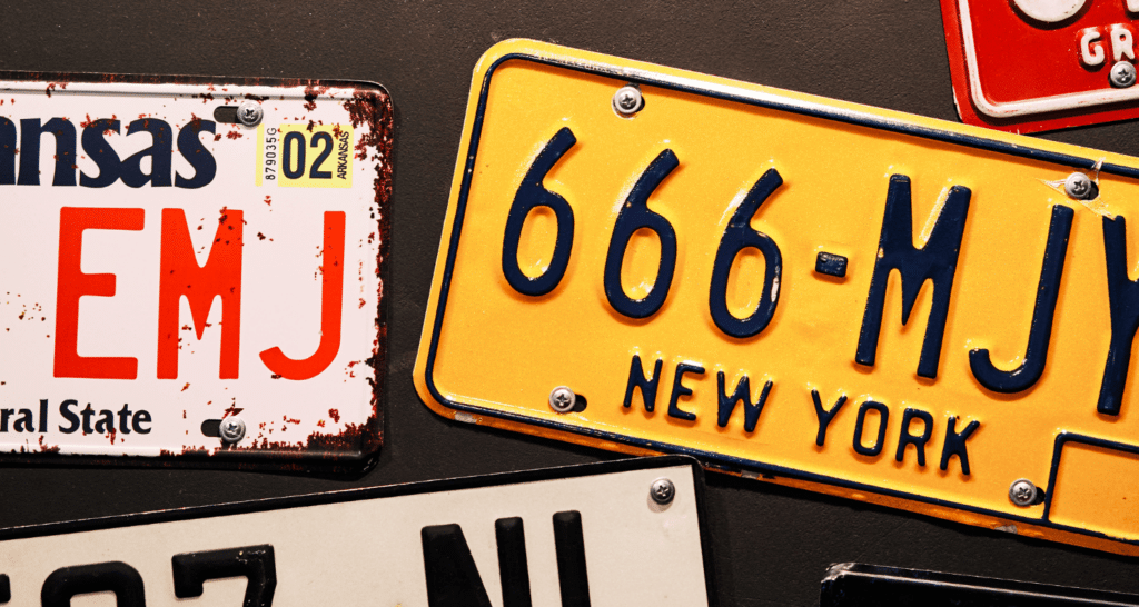 Transfer plates to new car ny