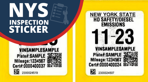 New York State Inspection Sticker