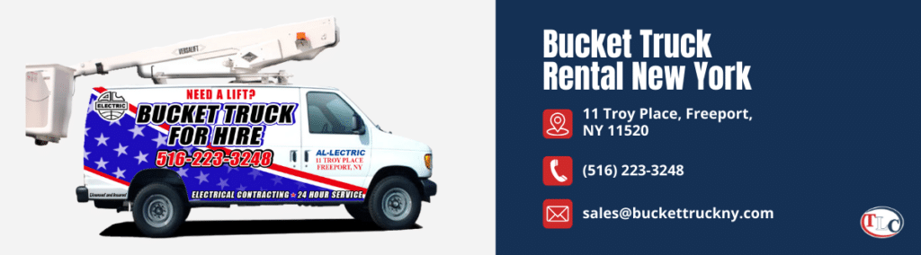 bucket truck rental new york