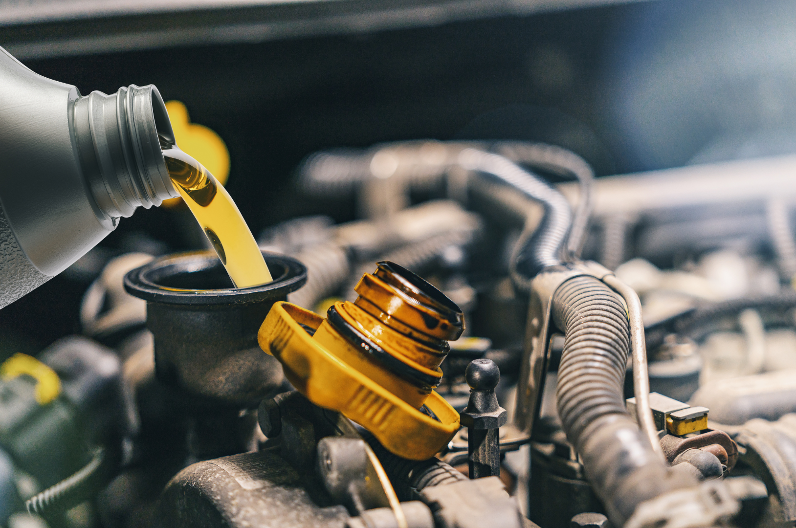 Oil change service