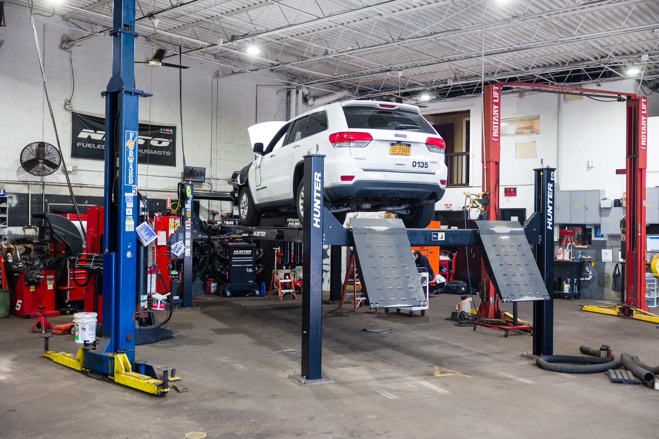 jeep-lifted-for-auto-repair-farmingdale-ny
