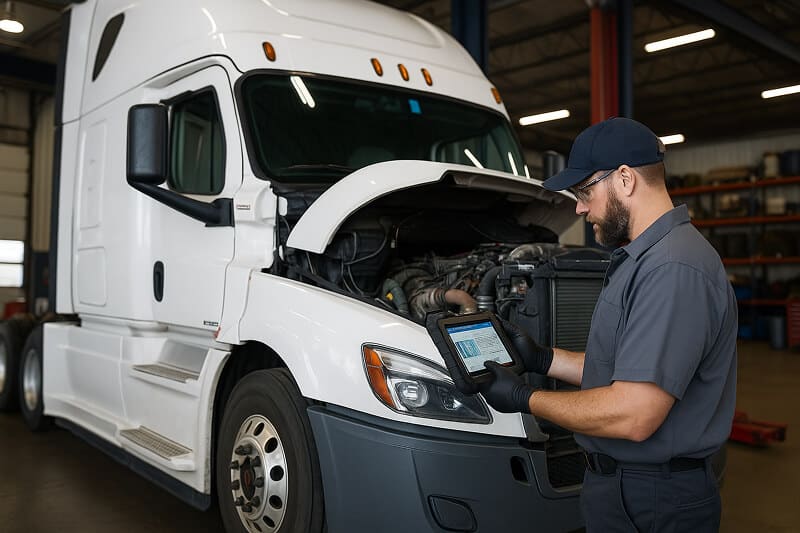 Freightliner truck repair